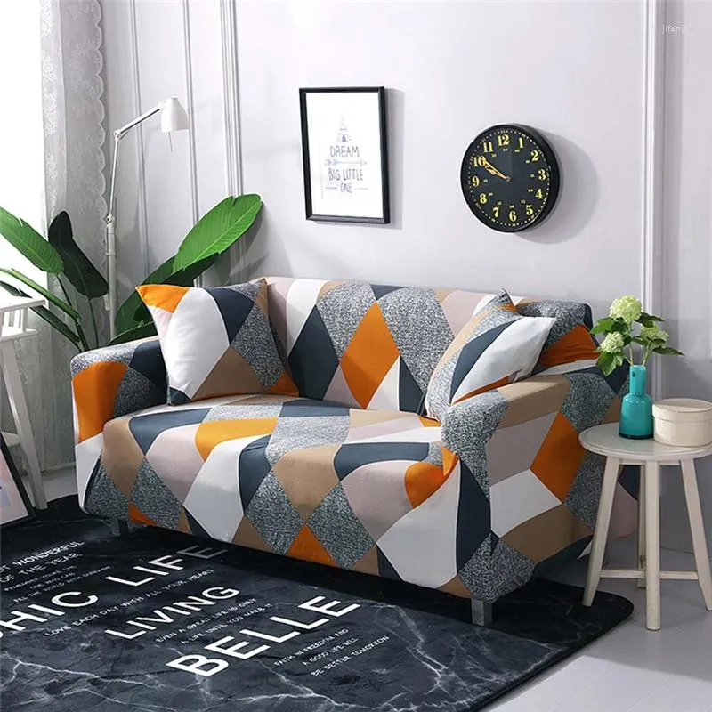 Stol täcker 190-230 cm 1 st elastisk soffa tätt wrap all-inclusive slip-resistent cover handduk tresater