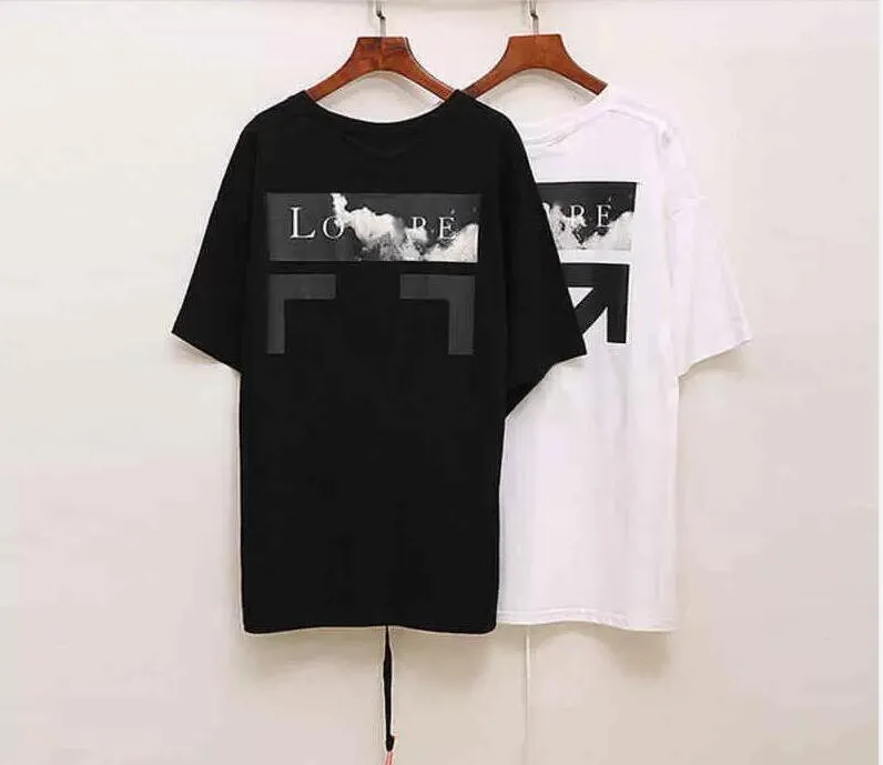 Ofs fashion Luxury T-shirt New Style Mens Tshirts Clothingoff with Short Sleeves Fashion Designer High Quality Offs t Shirts Cotton Loose Casual Summer Oil