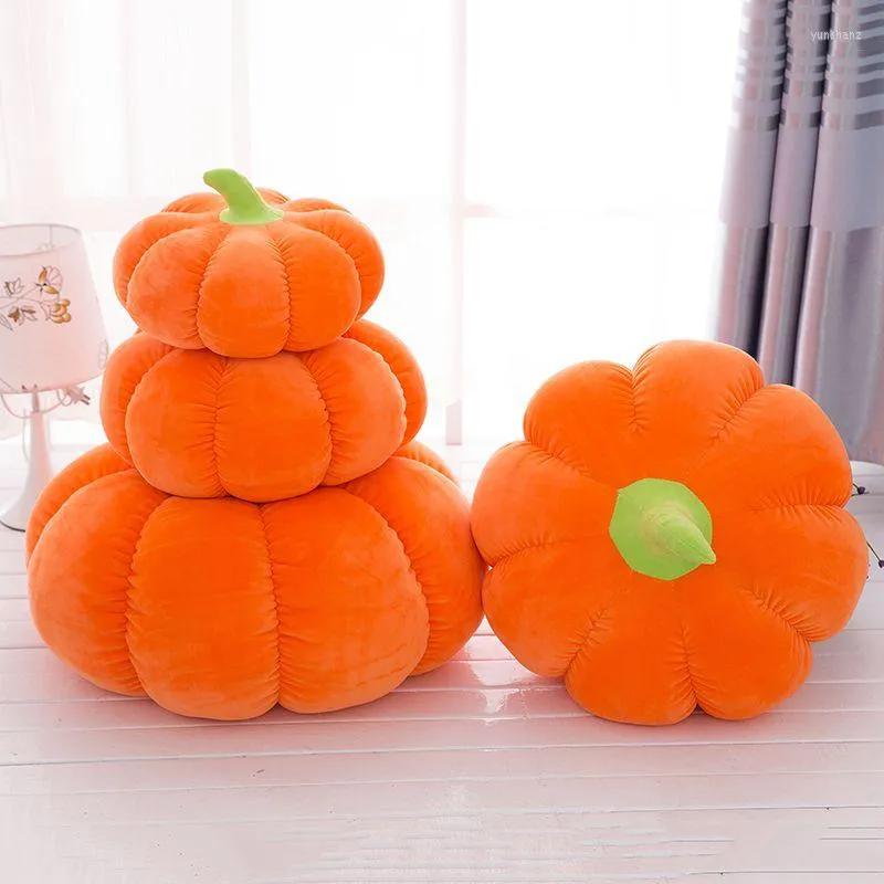 Federa per cuscino 3D Zucca Back Office Riposo decorativo Peluche Decorazione di Halloween Rafforzare il divano divertente