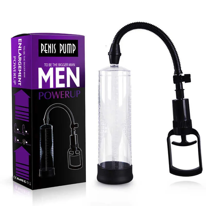 Sex Toys Massager Electric Penis Pump Vacuum Enlargement Usb Rechargeable Erection Extender Male Enlarger Toy for Men