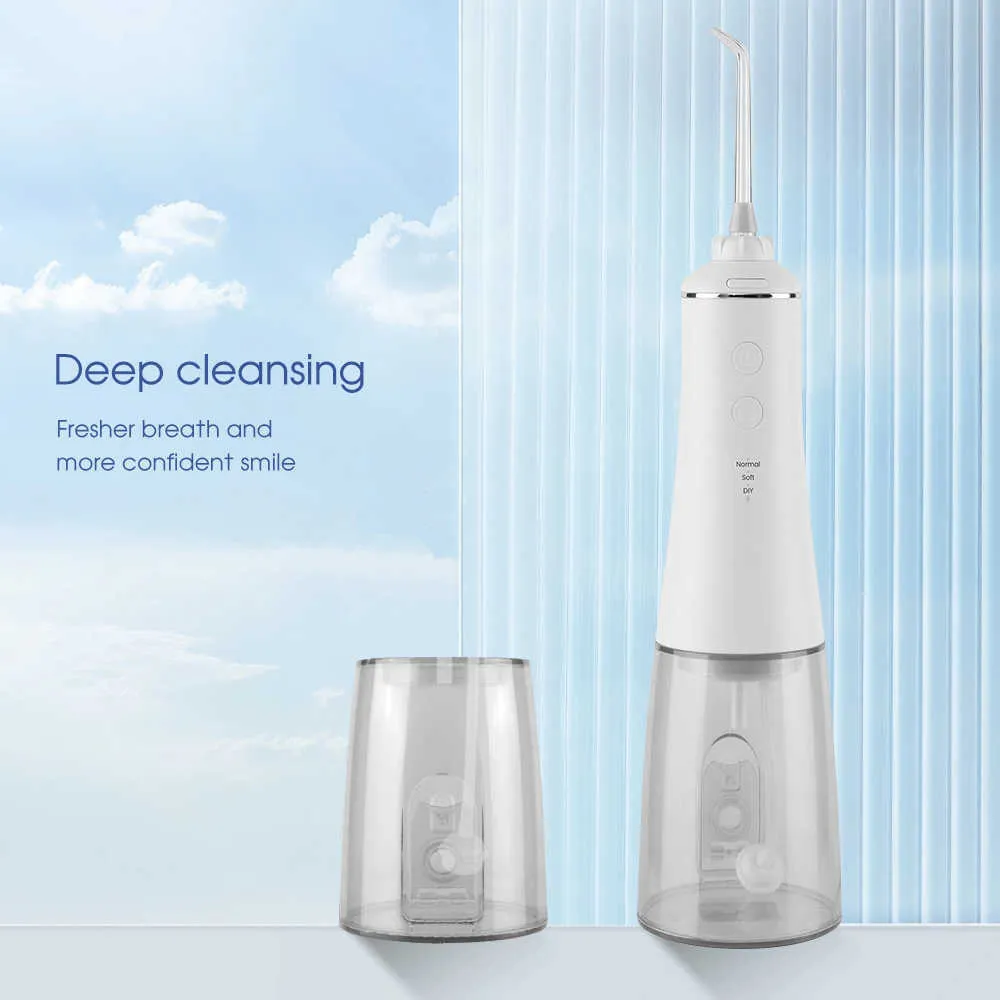 Oral Irrigators Other Hygiene Boi 350ml Irrigator Portable Travel USB Rechargeable Water Flosser Dental Teeth Whitening Cleaning 221215