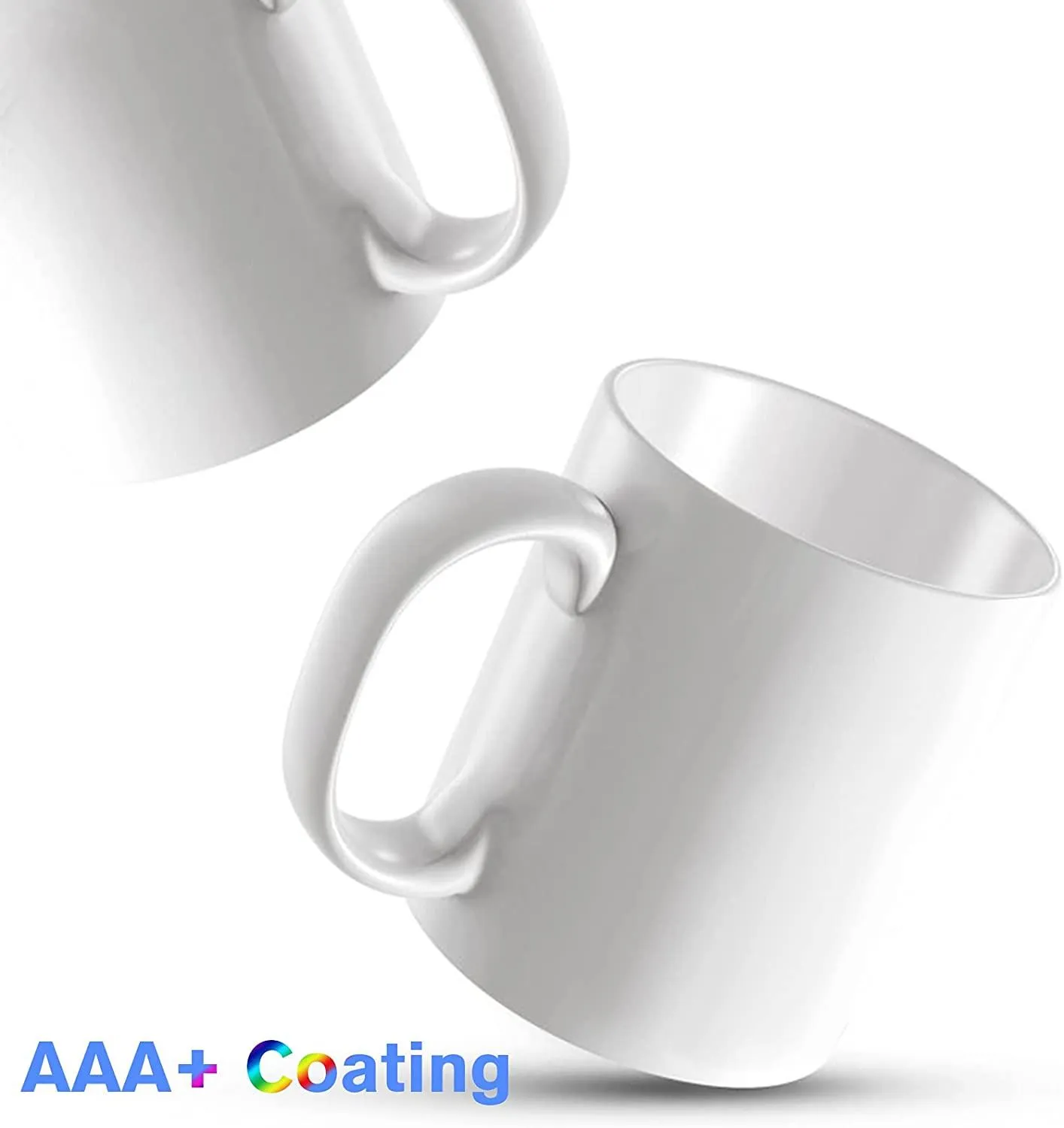 36 PCS Mugs 15 OZ Sublimation Mugs Blank White Mugs Coated Ceramic Cups  Christmas DIY Mugs 