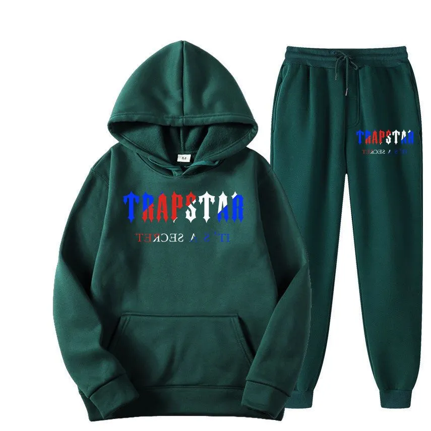 Tracksuits Trapstar Mens Sportswear Basic Hoodie Mens Sportswear Hooded ...