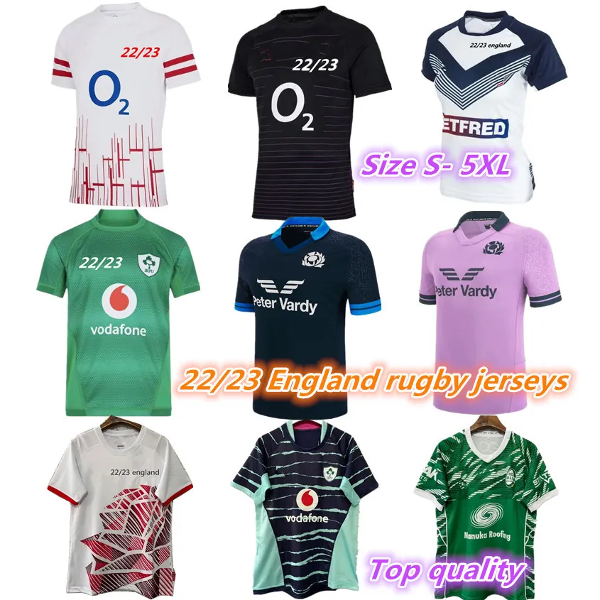 2022 2023 INGLATERRA Copa do mundo de RUGBY LEAGUE JERSEYS Tonga KIWIS Samoa Austrália Líbano camisa de rugby América do Sul Tops S-5XL