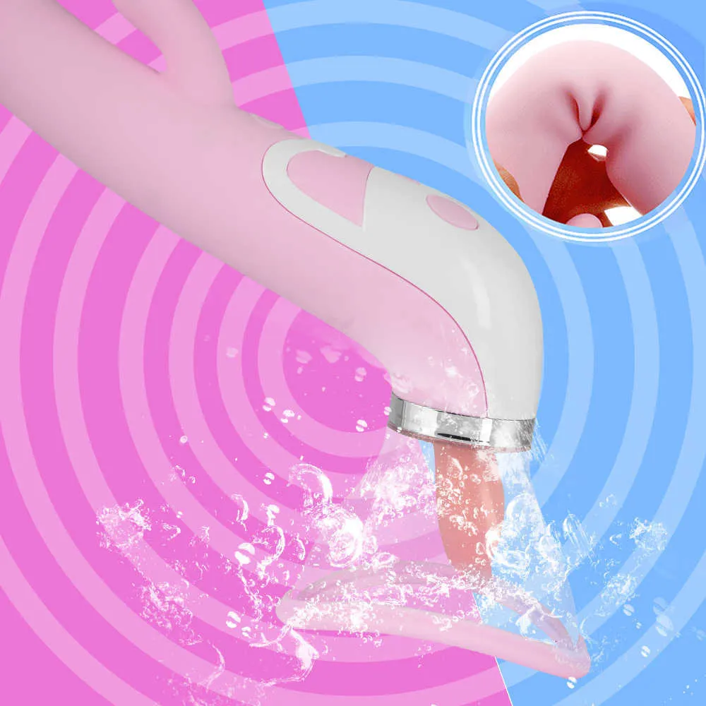 Pussy Dildo Vibrators toys for adults Vagina Nipple Sucker Licking Clit Stimulation Heating Vibrators for Women Intimate Goods (4)