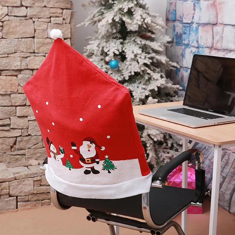 枕ダイニングルームの椅子は、クリスマスデコレーションホリデーサシアチャをセットします