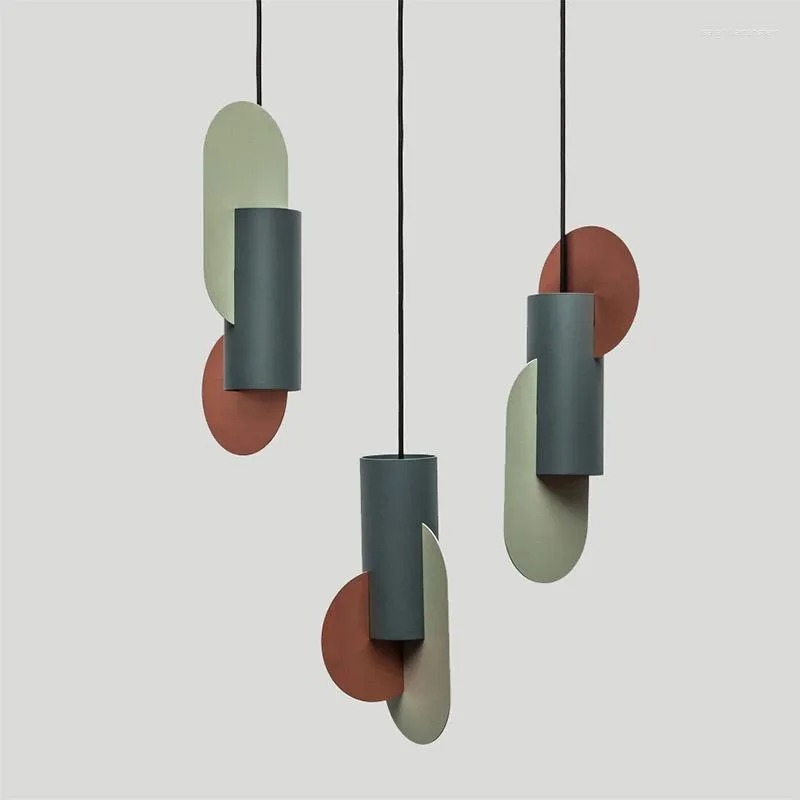 Pendant Lamps Latest Modern Lights Hanging Green Lamp LED Lighting Nordic Light For Project