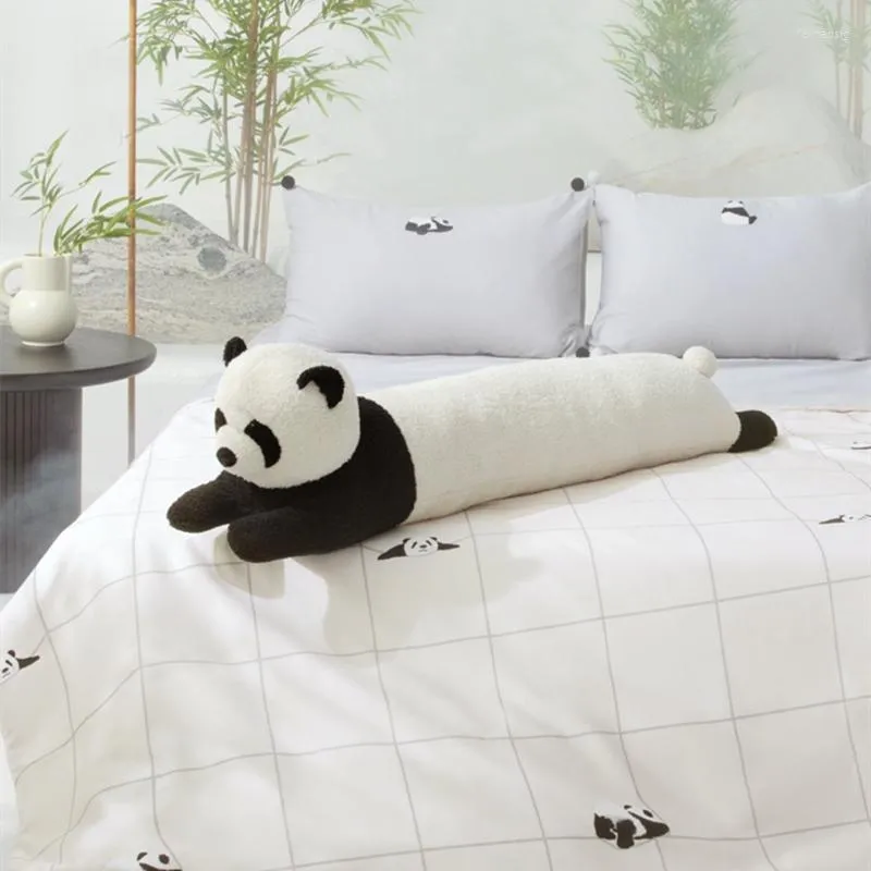 Cuscino Lungo Panda Peluche Cane Comodo Divano Schiena Corpo Camera Da Letto Decorazione Della Casa Regali Creativi 100 cm