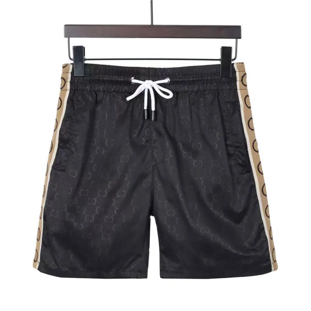 Menina de banho masculina de alta qualidade letra de letra de impressão shorts masculinos de praia de praia de praia de praia de praia masculino shorts de natação shorts