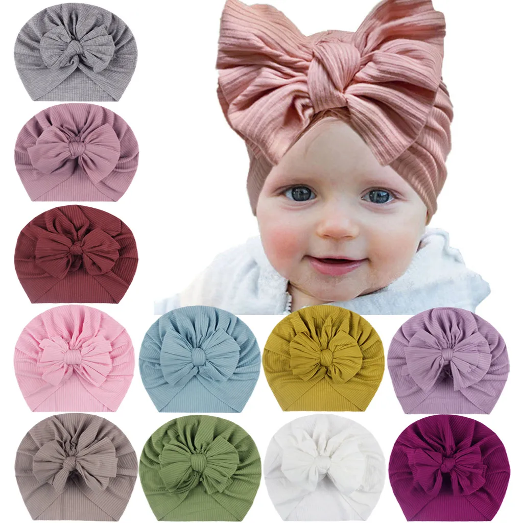 Yaratıcı Bebek İlkbahar ve Yaz İnce Şapka Çocuk Yay Bebek Şapkası