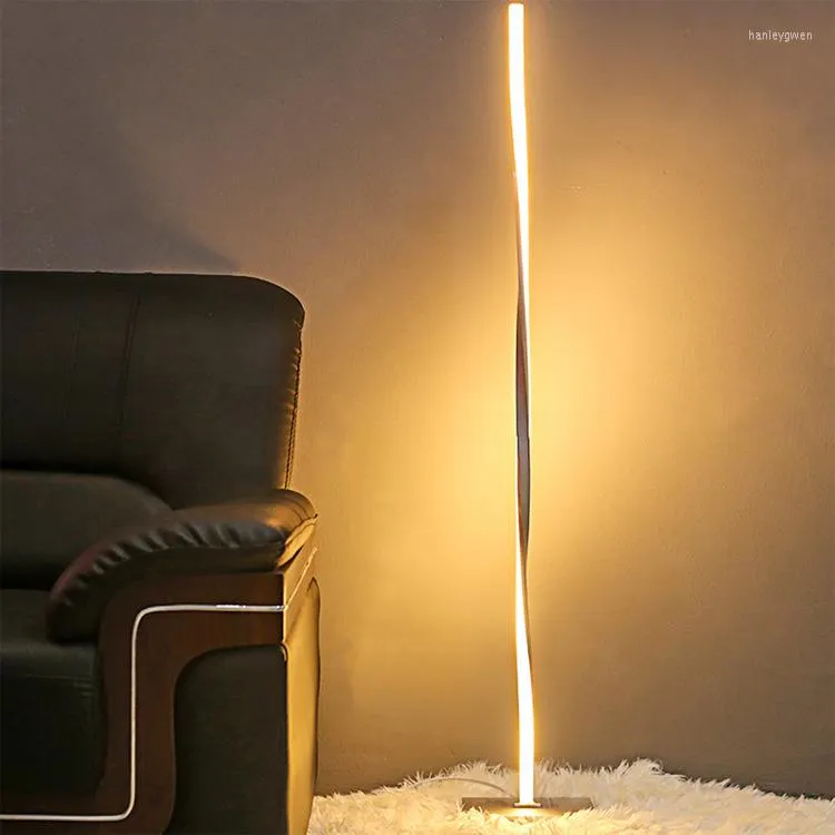 Golvlampor modern trä stående design smidesjärn lampa industriell stativ kandelabra