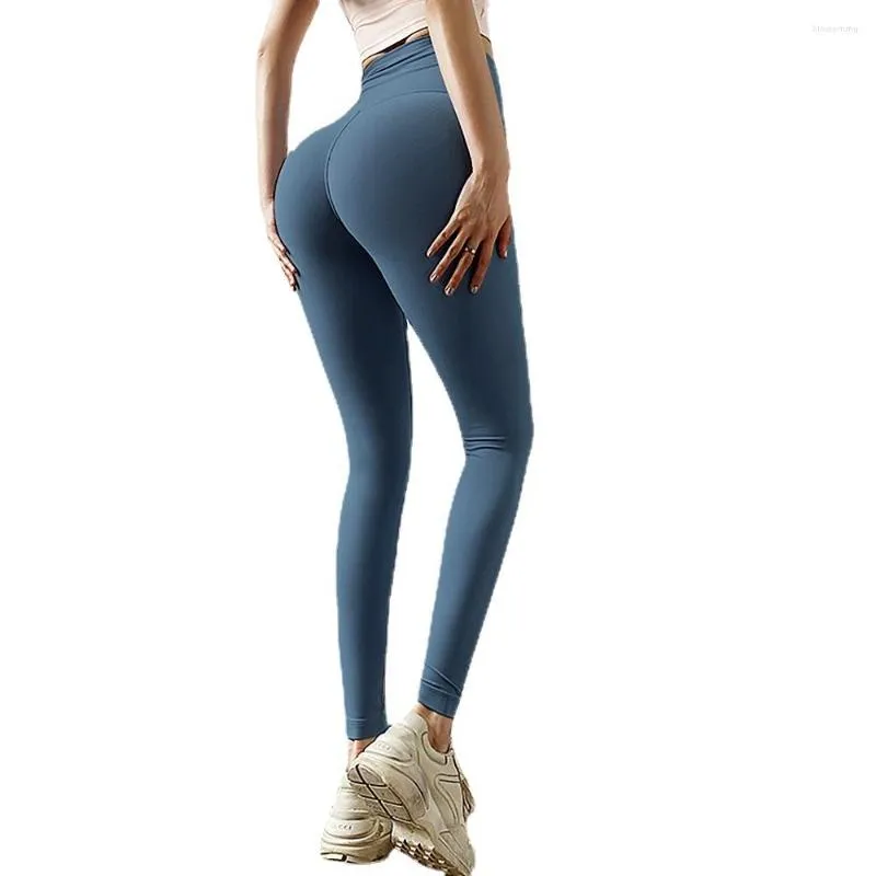 Women's Pants MindyGOo High Quality Custom Logo Factory Nude Yoga Bulifts Running Tight Feet