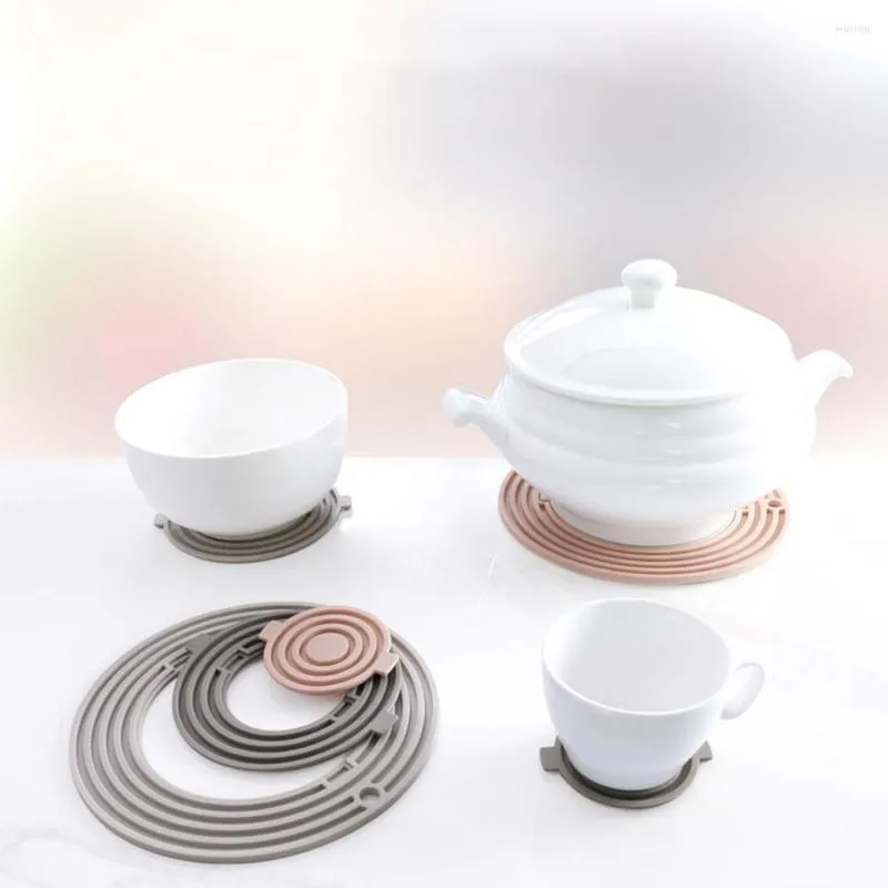 Table Mats 3Pcs/Set Mat Eco-friendly Cup Waterproof Oil-proof Pad