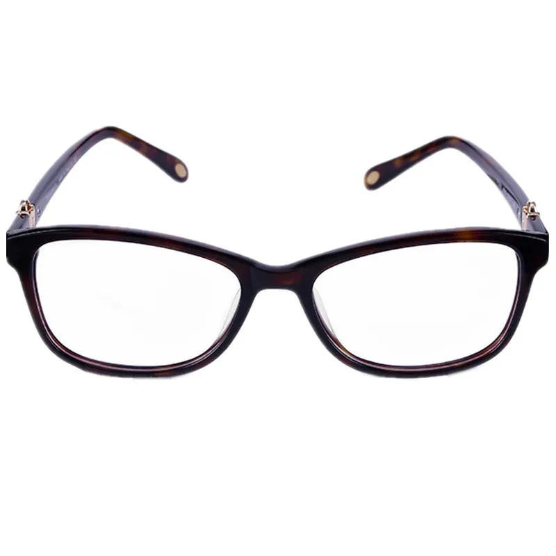 ファッションガールスモールフェイス光学眼鏡フレームダブルカラーアセテートフルリム軽量リネストン装飾53-17-140フルセットデザインケース