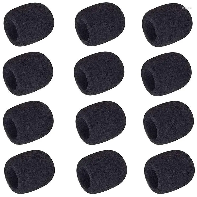 Microphones Mousse Mini Casque 50 Pièces Microphone Pare-Brise Couvre 30Mm X 22Mm