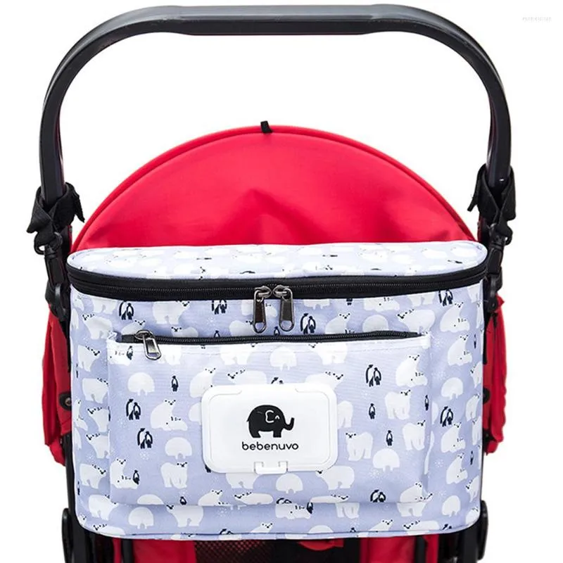 Stroller Parts Baby Bag Organizer Nappy Diaper Bags Carriage Buggy Pram Cart Basket Hook Accessories