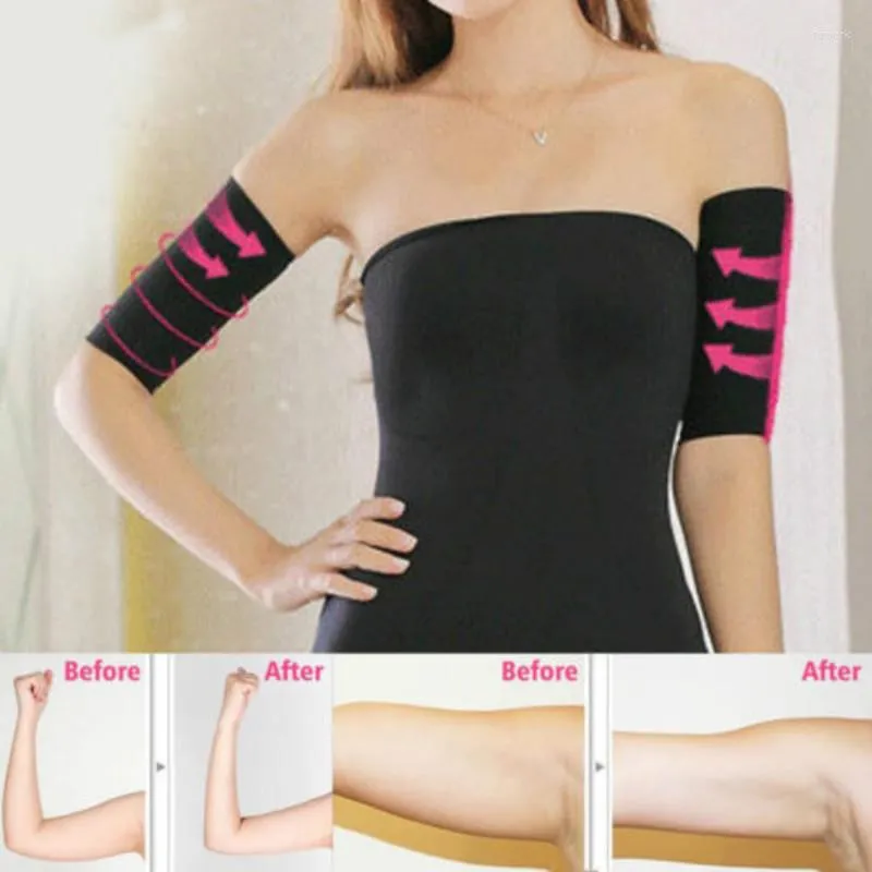 Joelheiras 2023 Mulheres Slimming Arm Alokers Shaper para perda de peso feminino Celulite Breta de nylon de nylon de queimaduras de gordura