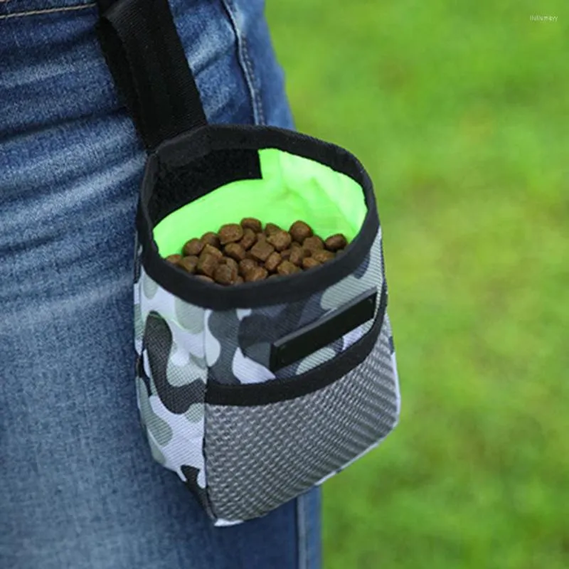 Capas de assento de carro para cachorro Mini bolsa de guloseima portátil portátil transportadora de treinamento para lanches de cachorro ao ar livre bolsa de alimentação durável xobw