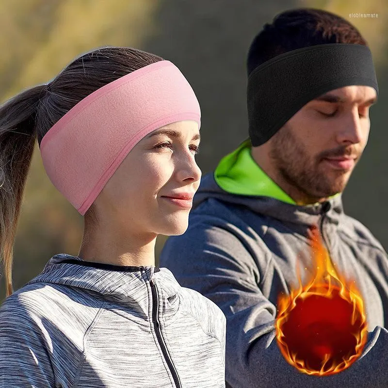 Beretten Winter Warm oorbeveiliging Haarband Koude oorbeschermers voor mannen en vrouwen buitensporten rijden Running Muffsberets Elob22