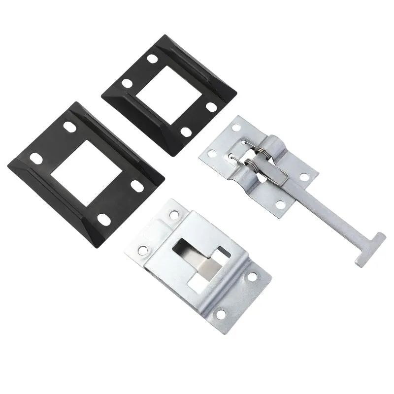 جميع عجلات التضاريس أجزاء Winomo 1 زوج على طراز T-Style Door Catch Stainless Steel حامل لـ RV Camper Trailer Van Air Hook فائدة سيارة