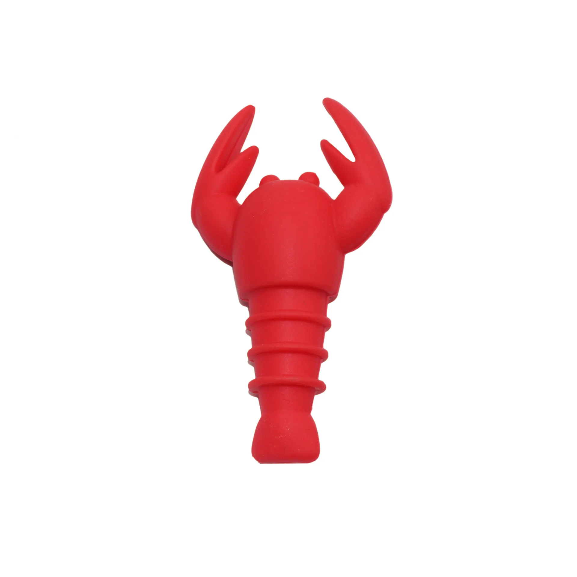 Créatif Homard Vin Bouchon Drinkware Couvercle Bouteille Animaux Silicone Bouchons Rouge Pâques 1223960