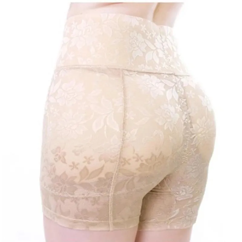 Women's Shapers Sexy Women BuPadded Control Panties High Waist Buttock Hip Up Underwear BuEnhancer Fashion Lady Lace Body Boyshort