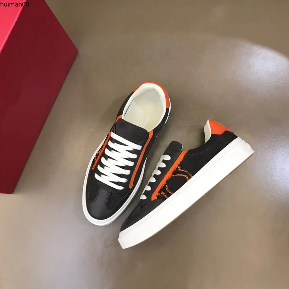 Designer skor tränare sko 5 färger bekväma botten läder lyxiga herrar party sport casual sneaker 2023 mode män snabbt fartyg hm8kl00000000022