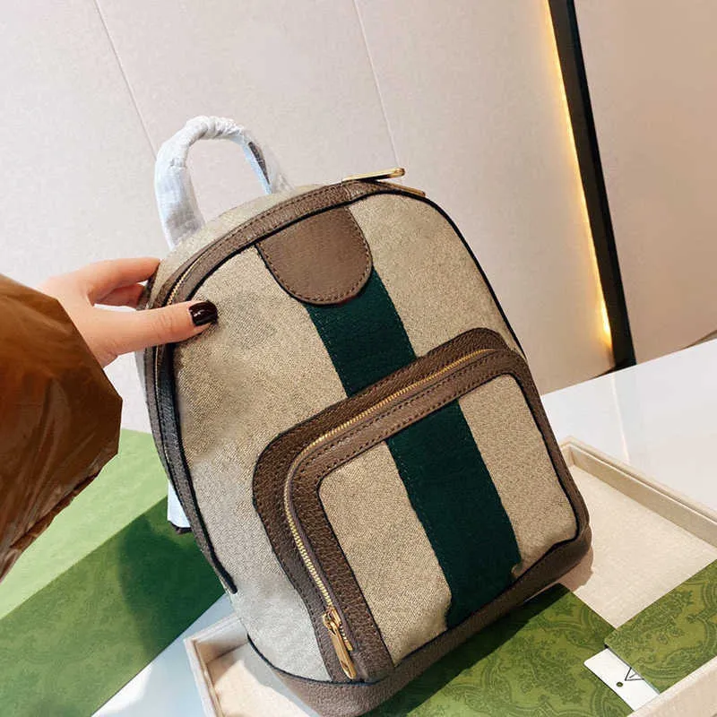 Luxe rugzakstijl tassen g letter designer tas ontwerper rugzak mannen rugpack portemonnee dames bookbag rugzakken vintage kleur matching reishandtas bagage 230119