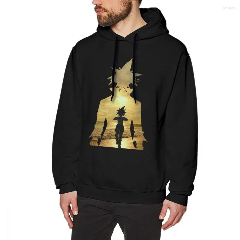 Men's Hoodies Men Jin Mori The God Of High School Gat Obeu Hai Seukul Anime Printed Cotton Sweatshirt Novelty Hooded Tops