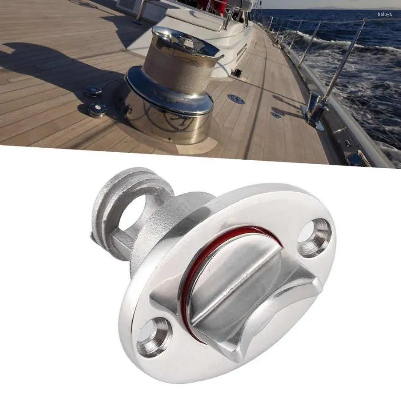 Bouchon de vidange de Garboard poli marin de roues tout-terrain compatible avec les accessoires de bateau en acier inoxydable 316 résistant à la corrosion