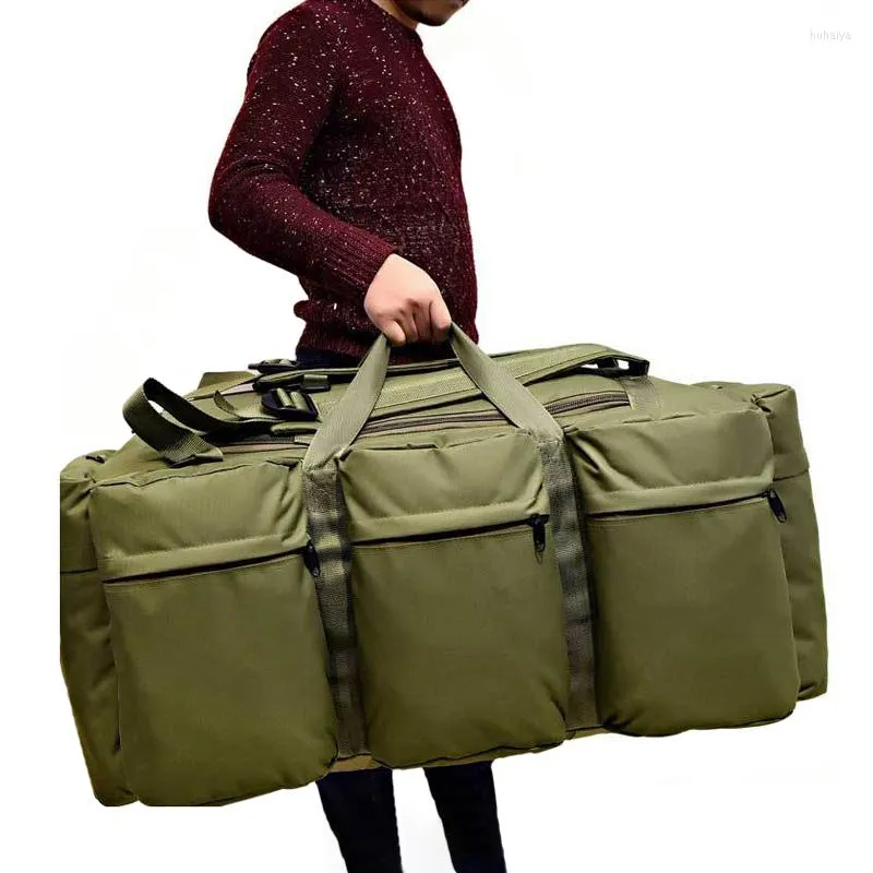 Sacs polochons hommes voyage 90L grande capacité sac à dos tactique étanche randonnée escalade Camping sac à dos sport sac de plein air fournitures