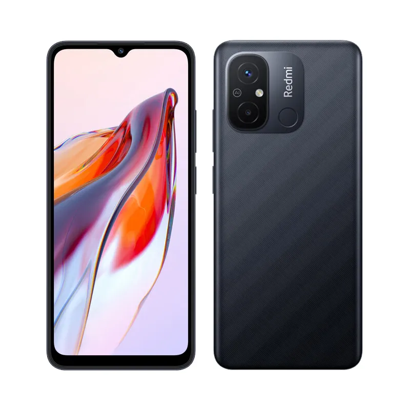 Original Xiaomi Redmi 12C 4G Celular Inteligente 4GB 6GB RAM 64GB 128GB ROM Octa Core Helio G85 Android 6.71" Tela grande 50.0MP HDR 5000mAh Face ID Celular com impressão digital