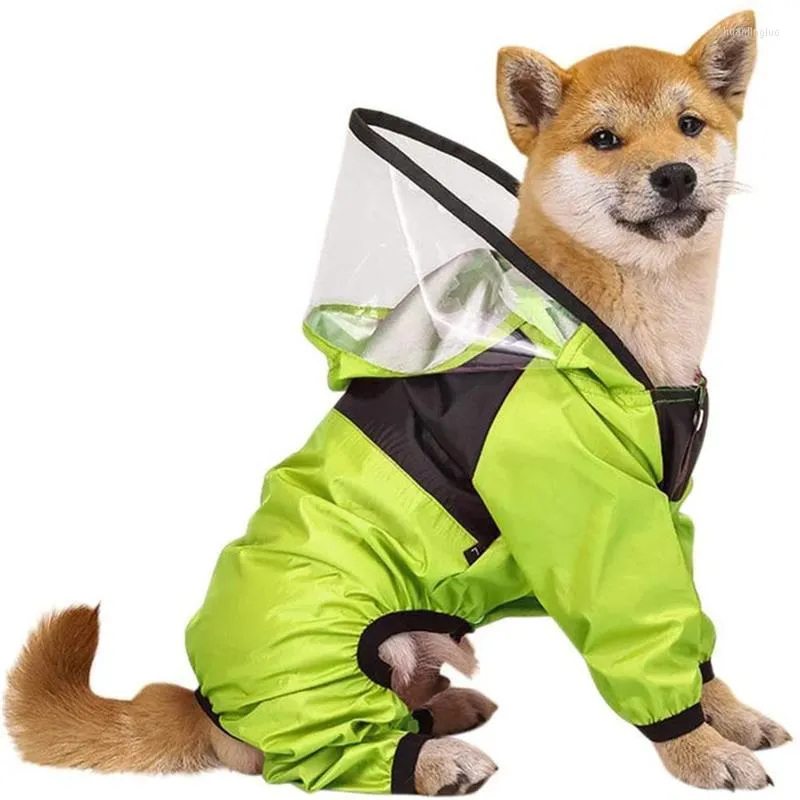 Köpek giyim su geçirmez evcil hayvan yağmurluk nefes alabilen ceket ile şeffaf şapka güneş kremi açık kaniş bichon pomeranian aksesuarları