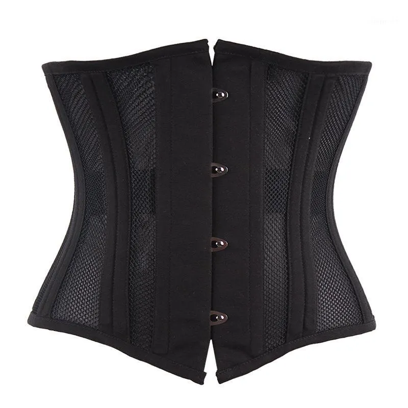 Women's Shapers S-6XL Fashion 24 Steel Boneds Waist Trainer Corset Underwear Slimming Shaper Bodysuit Exercise Corset1