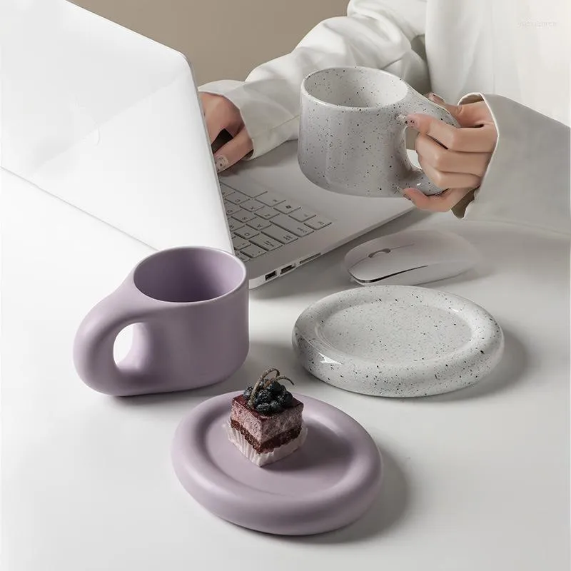 Tassen Untertassen Ins Nordic Weiß Kleine Keramik Kaffeetasse Set Dekorative Frühstück Trinken Latte Milch Tee Untertasse Hochzeit Wiederverwendbar