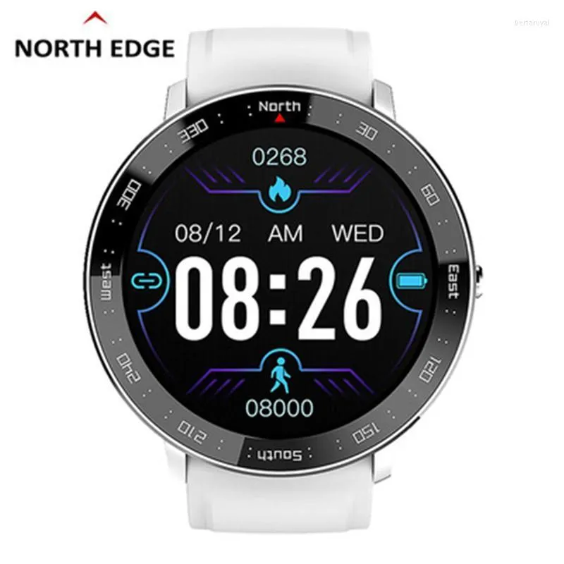 Armbandsur Edge Men's Outdoor Sports Watch Heart Rason Fitness och Women's Smart Bluetooth för Android IOSWristwatches Bert