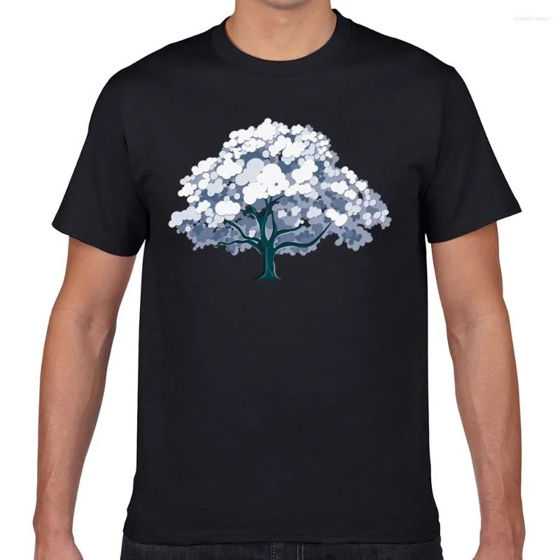 T-shirts pour hommes, dessus de chemise, arbres d'automne 03, drôle, blanc, imprimé Geek, XXXL