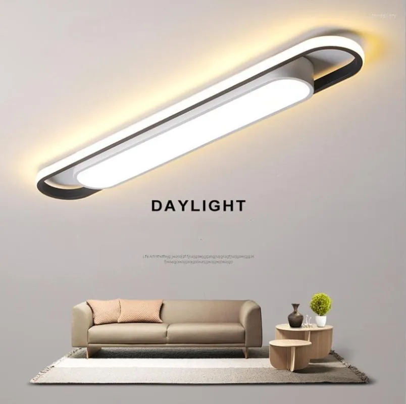 Plafondlampen LED Rechthoek Licht voor woonkamer Verlichting Suspensie Corridor Lamp Indoor Home Decor armaturen