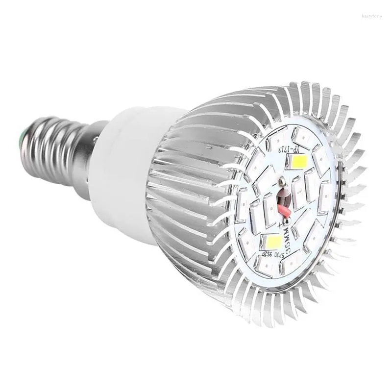 Crescer luzes 18w led planta lâmpada espectro completo para plantas de interior estufa suculenta hidroponia e14