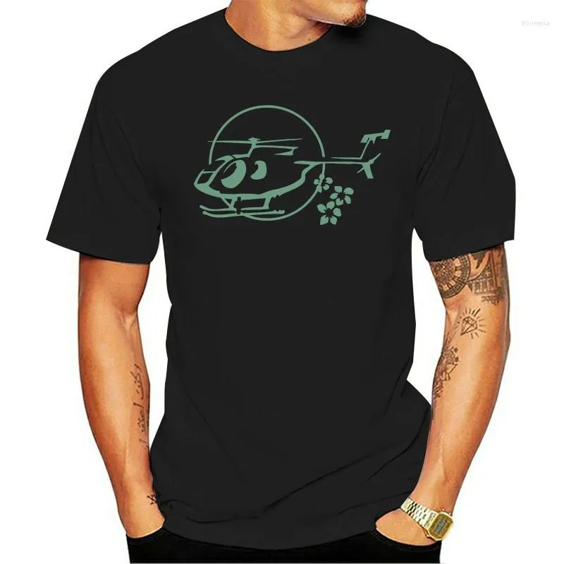 Men's T Shirts T-shirt Helicopter Hawaii Personality Mens Streetwear Original Custom