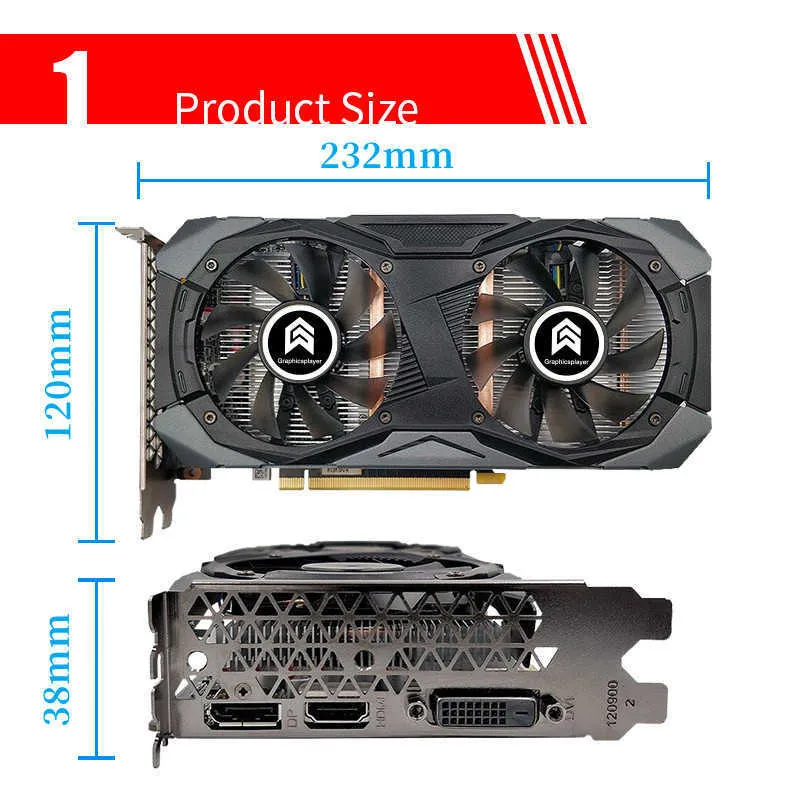 Nvidia GTX 1660 Super 6GB Graphics Card 192 Bit Gaming Video Card