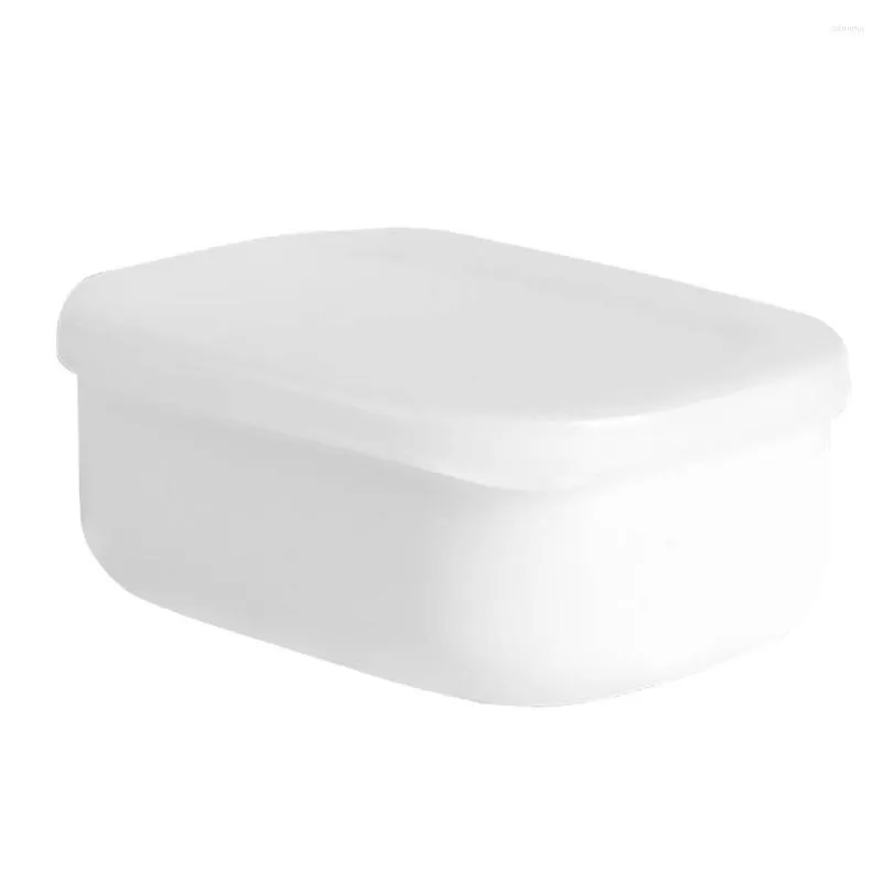 Ensembles de couverts boîte de rangement avec couvercle empilable frais gardant réfrigérateur conteneur maison cuisine outil d'organisation 1000 ml