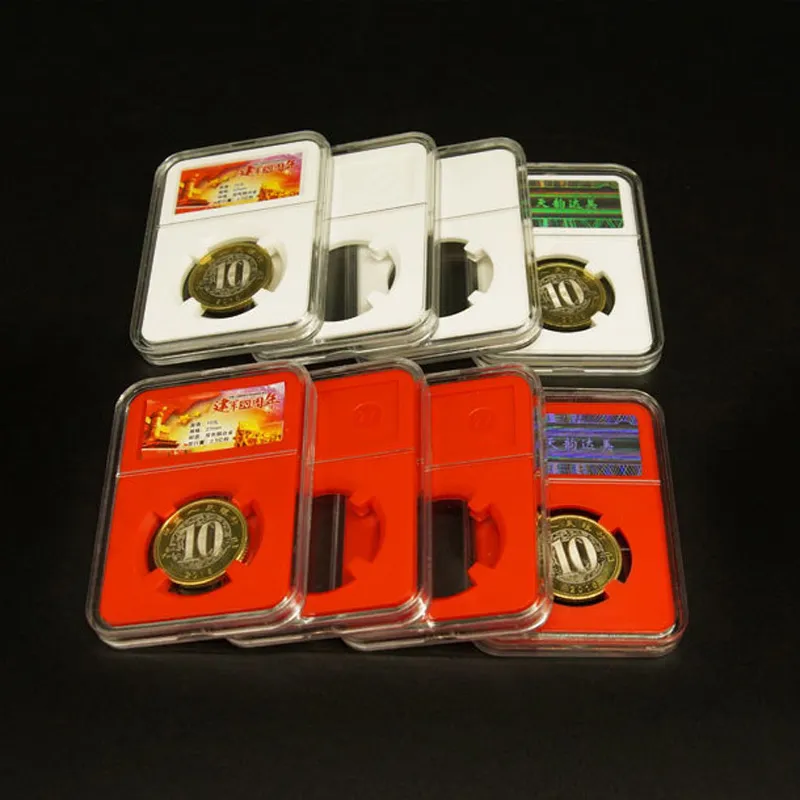 Commemorative Coin Slab Holder Box Coin Display And Storage Pods For