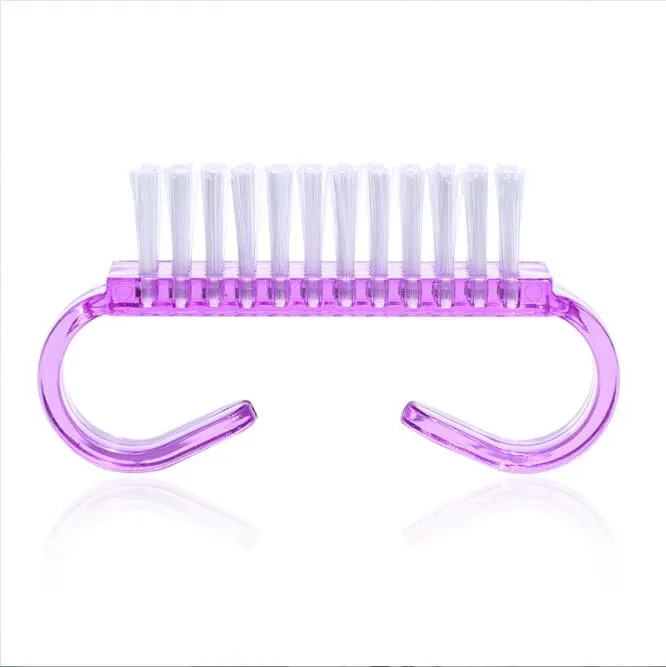 Altri articoli 6,5 * 3,5 cm colori misti Strumenti per pennelli per polvere per nail art Pulisci la polvere Strumento per pedicure per manicure Accessori per unghie