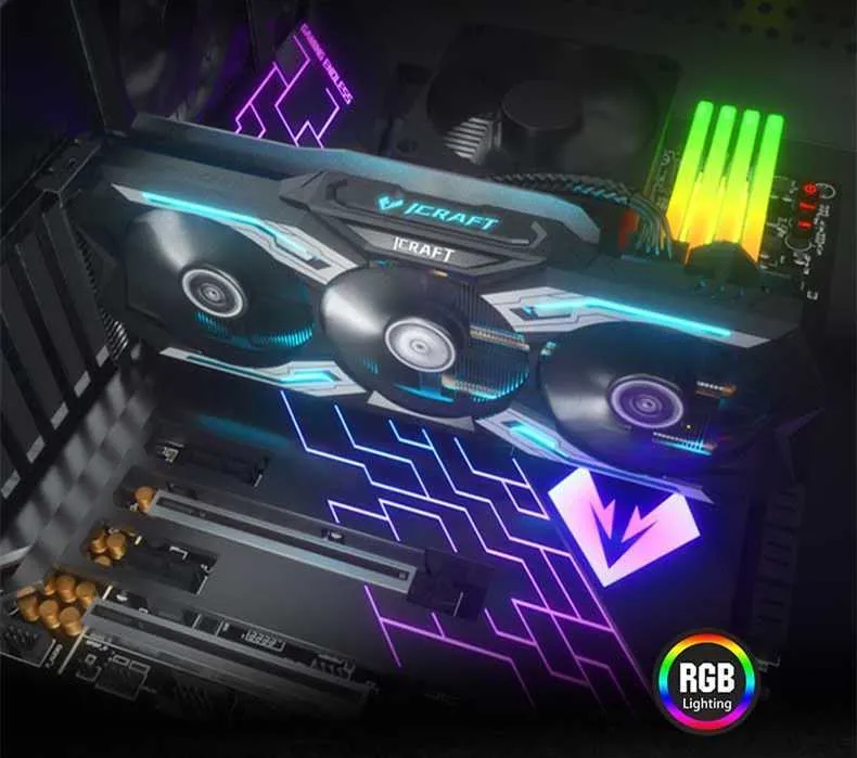 MAXSUN GTX 1660 Super iCraft 6GB GDDR6 gpu graphics card Gaming Card ...