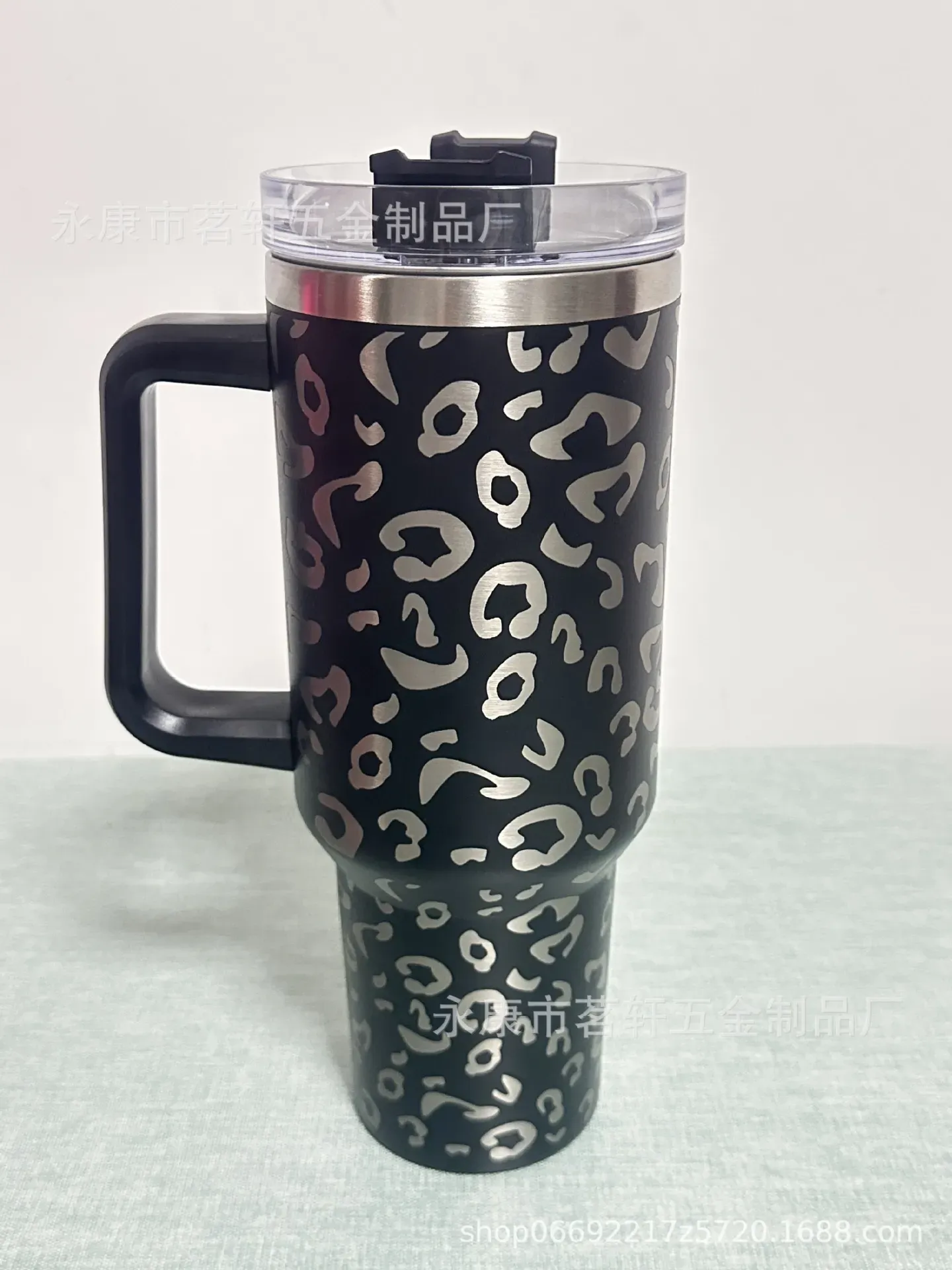 40oz Tumbler Cow Print Leopard With Handle And Straw Stainless Steel  Insulated Travel Mug Insulated Water Bottles Keep Drinks Cold Cup9410774  From Teuk, $14.22