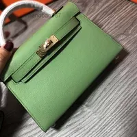 Hermss designer Bags 2023 Women Bags Kellies Handbags Bag Second Generation Mini Leather Messenger Women`s Mini Small Cowhide One BI5W