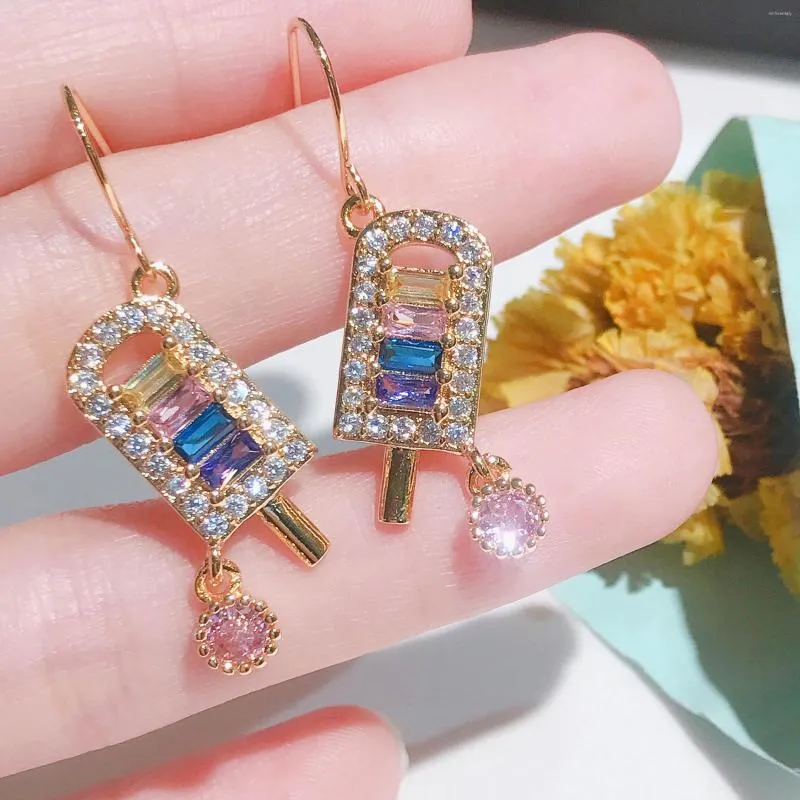 Dangle Earrings Famous Lolly Icecream Chandelier Long For Women Wedding Ethnic Fashion Jewelry