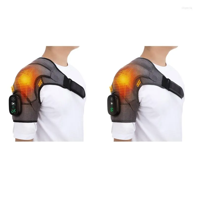 Carpets Electric Heating Shoulder Brace LED Display Vibration Support Belt Strap For Arthritis Joint Pain Relief