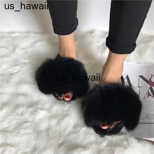 Pantoufles Hiver Femmes Maison Pantoufles Fausse Fourrure Diapositives Nouveau Fluffy Fausse Fourrure Diapositives Fille Incroyable Chaussures Casual Fuzzy Diapositives Fausse Fourrure Sandales 0128V23